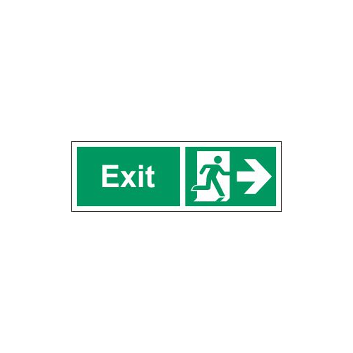 exit east sign